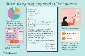 When And How To Disclose Your Salary Requirements