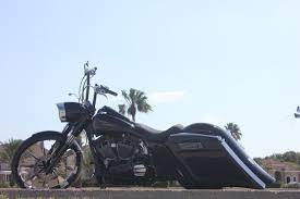 Harley Road King Bagger By Jaw Droppin Customs In Corpus Christi Tx Bagger Road King Harley Bagger