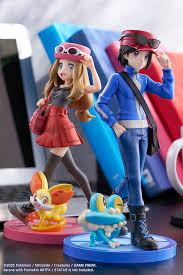 Pokémon Calem with Froakie ARTFX J STATUE