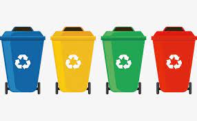 A Classificacao De Lixo Reciclavel Vector De Material Color A Lata De Lixo Imagem Png E Psd Para Download Gratuito Trash Can Recycling Earth Science Projects
