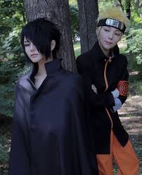 Uzumaki Naruto And Uchiha Sasuke Cosplay In 2020 Sasuke Cosplay Cosplay Anime Naruto Cosplay