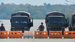 Thousands turn out on second day of protests despite internet blackout. Myanmar Coup Blindsides The West Financial Times