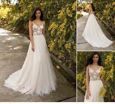 Pronovias Garden Wedding Bridal Dresses 2020 Www Amberandmuse Com Bridal Dresses Pronovias Bridal Wedding Bridal