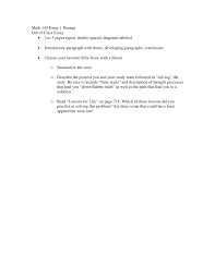 Select the text that you want to change. Essay 1 Prompt For Liberal Arts Mathematics Math 145 Docsity
