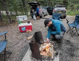 A portable fire pit for camping! Campfires U S National Park Service