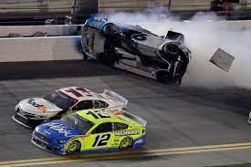 This is hamlin's second time winning the the green flag has been waved at daytona international speedway and the 61st annual daytona 500 is officially underway. Denny Hamlin Wins Daytona 500 For Second Straight Year Charlotte Observer