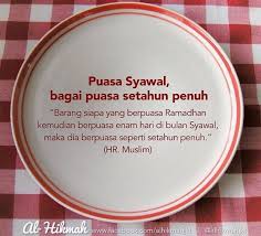 Bagi seorang muslim, perputaran waktu berarti momen pergantian dari satu ibadah pada ibadah lain. Hadits Tentang Puasa Syawal Diriwayatkan Oleh Gambar Islami