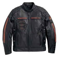 Harley Davidson Men S Triple Vent System Exmoor Leather Jacket Black 97106 16vm Wisconsin Harley Davidson