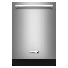 Kdte254ess 686 Kitchenaid 39 Dba Dishwasher With Proscrub Option Whirlpool Inside Pass Built In Dishwasher Stainless Dishwasher Steel Tub