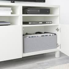 Entre 60€ et 90€ réfrigérateur américain. Besta Banc Tv Avec Portes Lappviken Blanc Lappviken Stubbarp Blanc 120x42x74 Cm Ikea