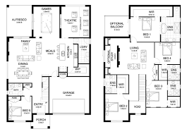 New Home Builders Dynasty 42 4 Double Storey Home Designs House Plans 2 Storey New House Plans Storey Homes