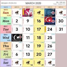 Box type=info align=alignleft nota tambahan: Kalendar Kuda Malaysia Bulan March 3 Tahun 2020 Kalendar Kuda Malaysia