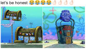 Meta Version Krusty Krab Vs Chum Bucket Know Your Meme