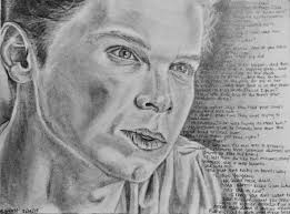 Again Cameron Monaghan As Ian Gallagher Graphite On Paper Cameron Monaghan Fan Art Monaghan