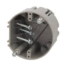 Madison Electric Products Smart Box Adjustable Depth 50 Lb Ceiling Box Support Msbrnd The Home Depot Ceiling Fan Light Fixtures Ceiling Fan With Light