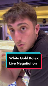 How to buy a white gold Rolex. In this live rolex negotiation video I  attempt to purchase a white gold Rolex Daytona
