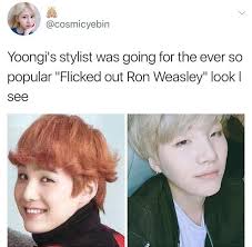 Poor Yoongi Army Loves U Whatever Your Hair Looks Like Yoongi Bts Suga Bts Army