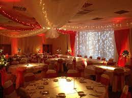 Organza Fairy Light Canopy Ceiling Draping Canopy Lights Wedding Decorations