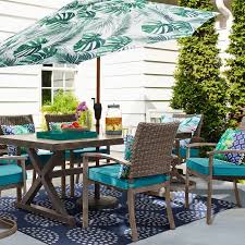 Allen Roth Everett Manor 7 Piece Patio Dining Set At Lowes Com In 2020 Patio Patio Furniture Sets Patio Dining Set