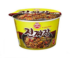 Korean Ottogi Black Bean Sauce Noodle Jin Jjajang Cup Ramen Big Size 2 4 6ea Food Korean Food Cup Noodles