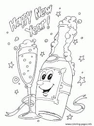 Printable 2020 new year zentangle inspired style zen coloring page. Party Happy New Year Eve Coloirng Pages Coloring Pages Printable