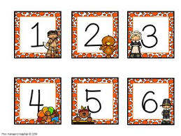 Free Calendar Numbers With A Thanksgiving Theme By Mrs Hansens Helpfuls Teachers Pay Teachers Calendar Numbers Preschool Monthly Themes Thanksgiving Theme