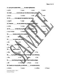 The answers to each are found in the corresponding teacher's editions. Realidades 2 Capitulo 5a By La Tienda Panamena Tpt