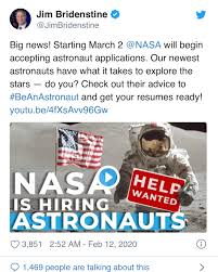 Rencananya, bantuan subsidi gaji ini akan diperpanjang hingga kuartal pertama 2020. Wow Nasa Buka Tawaran Kerja Gaji Minimum Rm200 000 Sebulan Free Malaysia Today Fmt