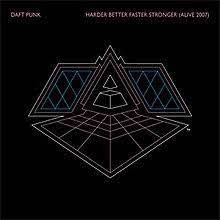 Put together like an assembly line, this song begins as just disconnected lines and words, but in the end, these words come together. Harder Better Faster Stronger Wikipedia
