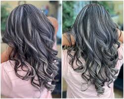 It a hair color and hairstyle that can take a few years off your appearance. 10 Ideas For Beautiful Gray Highlights Balayage And Other Techniques