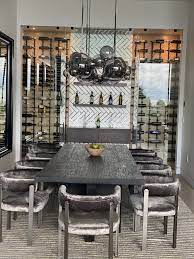 Seats up to 250 — reception up to 350. A Stunning Modern Glass Wine Closet In A Stylish Dining Room Wine Cellar Designers Group Las Vegas Custom Wine Cellars Racks Residential Commercial