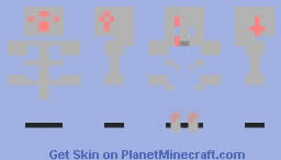 It is two part one is named example_layer_1 and the other is named example_layer_2 if you need to get the normal template just go into the minecraft textures folder and find the textures for the armor. Bone Armor Template Minecraft Skin