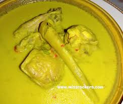 Ayam Masak Lemak Cili Api Yang Sedap Ceritera Si Gadis Biru
