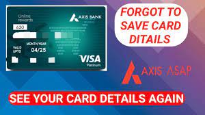 Steps to generate axis bank atm debit card pin using the activation passcode: How To Get Axis Asap Account Number And Debit Card Number Again After Forgot Youtube