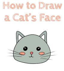 Maybe you would like to learn more about one of these? How To Draw A Cat S Face How To Draw Easy