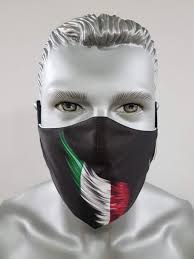 Prodotta in italia in esclusiva per mascherine italiane store. Mascherina Bandiera Italia Tricolore Sport90