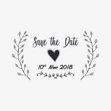 Ornament Save The Date Typography Illustration Ornament Save The Date S Png And Vector With Transparent Background For Free Download Typography Free Vector Ornaments Save The Date