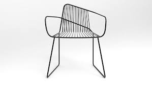 bright potato s arno wireframe chair features expressive lines art deco dining chair furniture design chair furniture chair