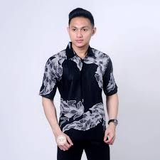 Nah, model baju batik hijab terbaru ini wajib kamu koleksi, loh. Baju Batik Lengan Pendek Pria Dewasa Hem Kemeja Batik Hitam Putih Ukuran M L Xl Motif Simpel Warna Shopee Indonesia