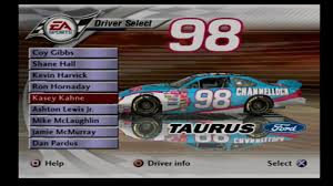 Oddly, the hellman's/ragu car is the first and to date, to my knowledge, only car to have the jack bolts painted on the chassis! Nascar Thunder 2003 Kasey Kahne Homestead Youtube