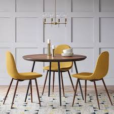 2pc Copley Upholstered Dining Chair Project 62 In 2020 Dining Chairs Yellow Dining Chairs High Back Dining Chairs