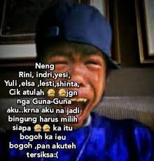 Humor seperti ini bisa sangat lucu jika si penutur cerita bisa mencari topik yang pas bila diberi jawaban yang salah sambung. Cerita Lucu Bahasa Indo Sunda Photos Facebook