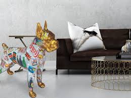 So machen sie das auch mit der farbe, wenn sie. 3 D Figur Tier Plastik Boxer Stehend Pop Art Deko Wohnung Buero Garten Haus Schaufenster Wegaswerbung Beschriftung Druck Werbebau