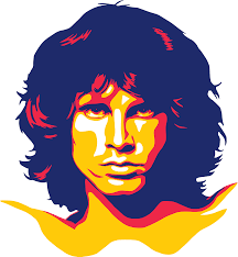 The trend of music illustration vector material 1. Jim Morrison Jim Morrison Music Illustration Jim Morrison Poster