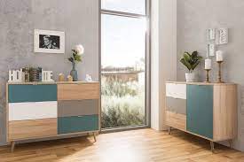 This nightstand consists of an outer concrete shell formed with legos and a wooden. Newroom Kommode Jona Sideboard Sonoma Eiche Modern Highboard Anrichte Skandinavisches Design Wohnzimmer Schlafzimmer Flur Esszimmer Online Kaufen Otto