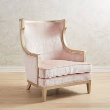 Pier 1 Imports Melina Champagne Blush Wingchair 450 Liked On Polyvore Featuring Home Furnit Accent Chairs Upholstered Chairs Upholstery Fabric For Chairs