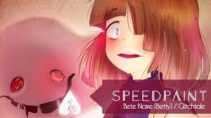 For some reason, betty, aka betê noire, made a group chat with everyone in glitchtale. Bete Betty Noire Glitchtale Speedpaint Youtube