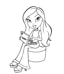 Bratz kidz baby bratz coloring pages. Free Printable Bratz Coloring Pages For Kids