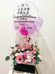 milan florist 热气球花盒hot air balloon flower box balloon flowers flower boxes balloons
