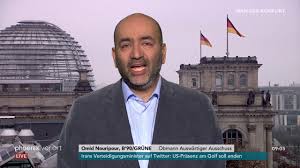 Omid nouripour is a green member of the bundestag. Omid Nouripour Zum Konflikt Zwischen Den Usa Und Dem Iran Am 09 01 20 Youtube